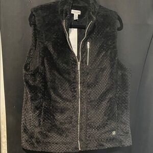 Calvin Klein Charcoal Textured Vest